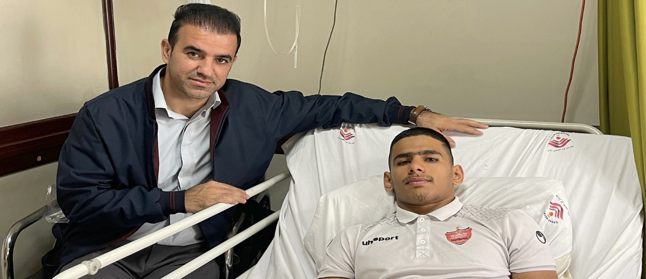 بازیکن نوجوانان پرسپولیس از بیمارستان مرخص شد